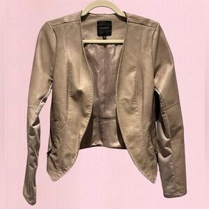 Dynamite Faux Leather Jacket